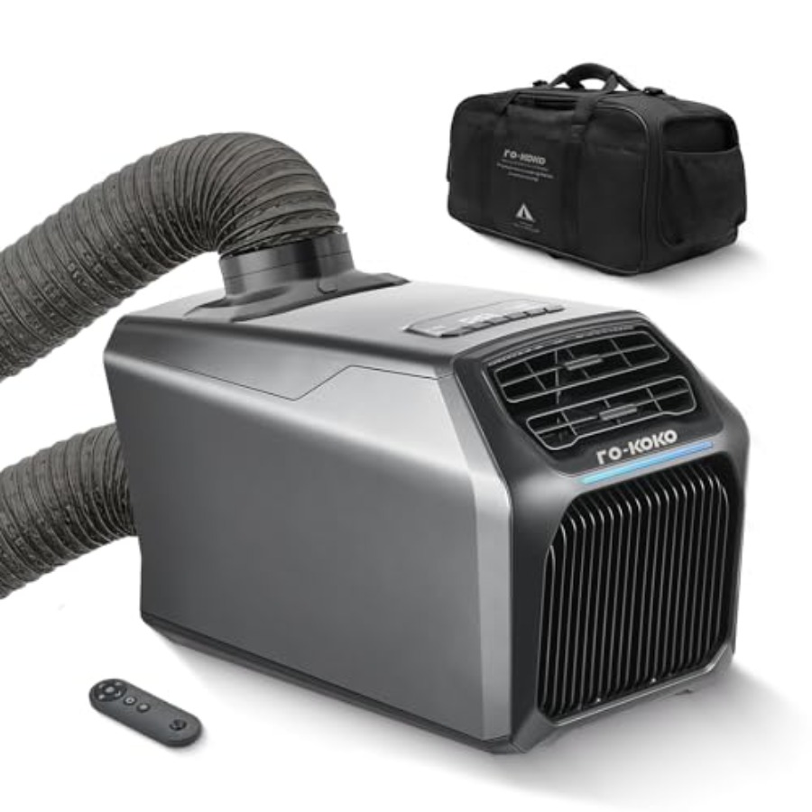 Camping Quiet - Portable Camping AC Heater: Dual Hose