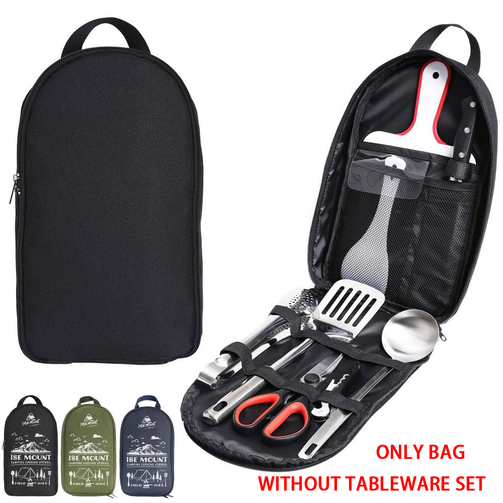 Outdoor Camping Cooking Equipment - 2024 Picnic Utensil Set Storage Bag