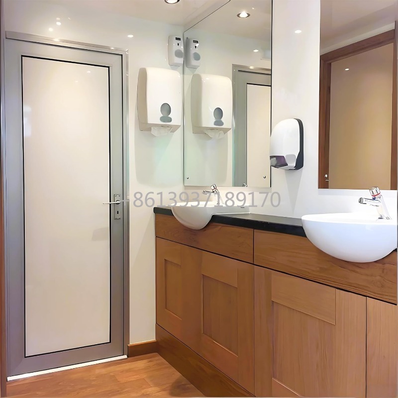 Mobile Toilet Trailer with Bas - Outdoor Camping Shower 评论和价格