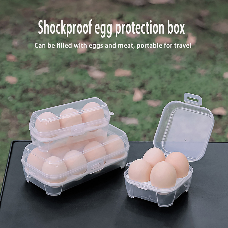 3/4/8 Grids Egg Holder Contain - Outdoor Camping Stores 评论和价格