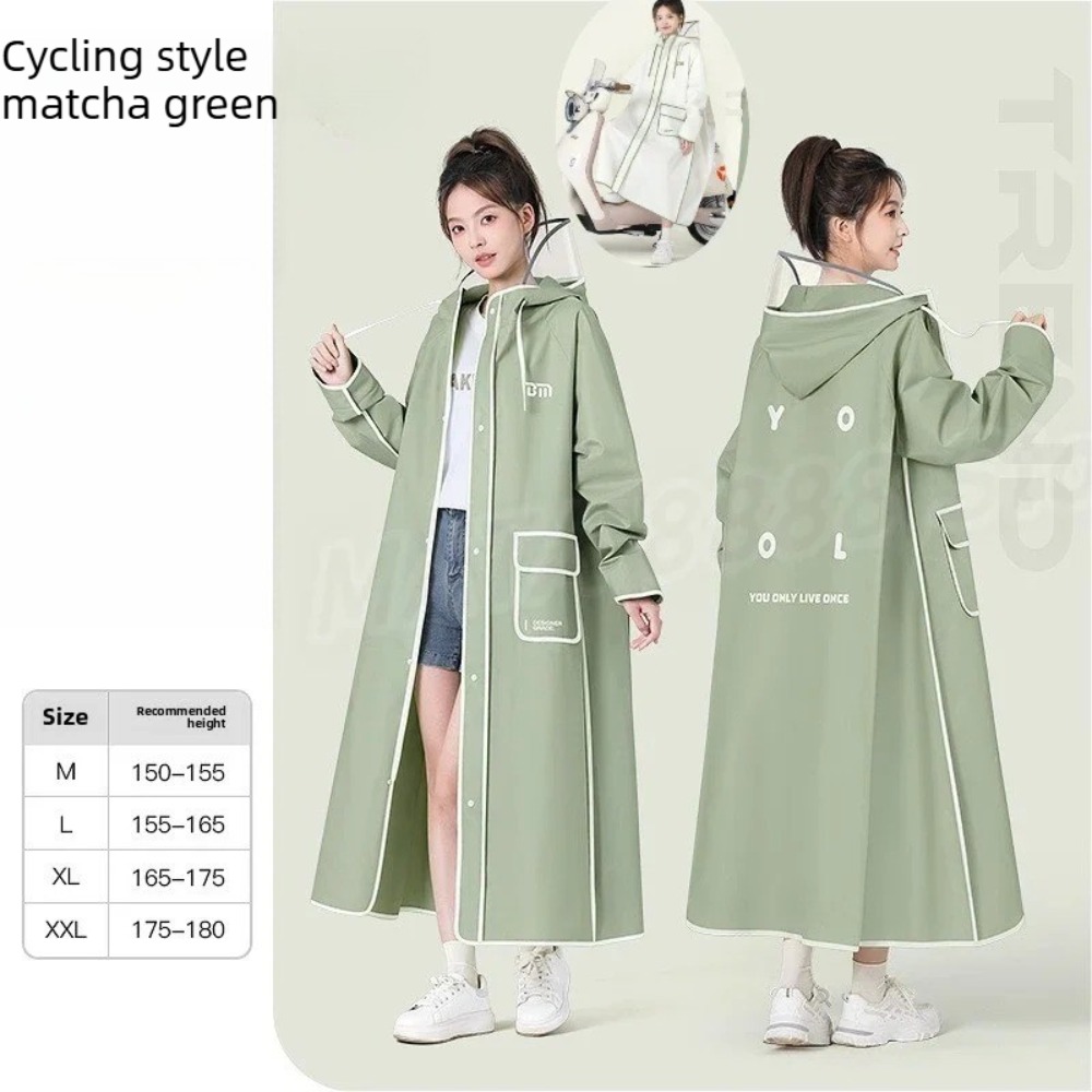 Waterproof  Hooded Raincoat, U - Camping Rain Poncho 评论和价格