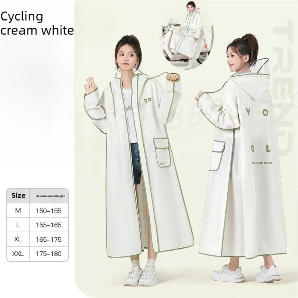 Waterproof  Hooded Raincoat, U - Camping Rain Poncho 评论和价格