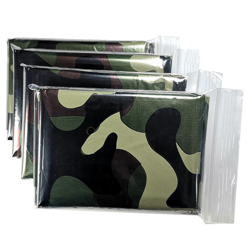 1pcs Emergency Thermal Blanket - Camping Rain Poncho 评论和价格