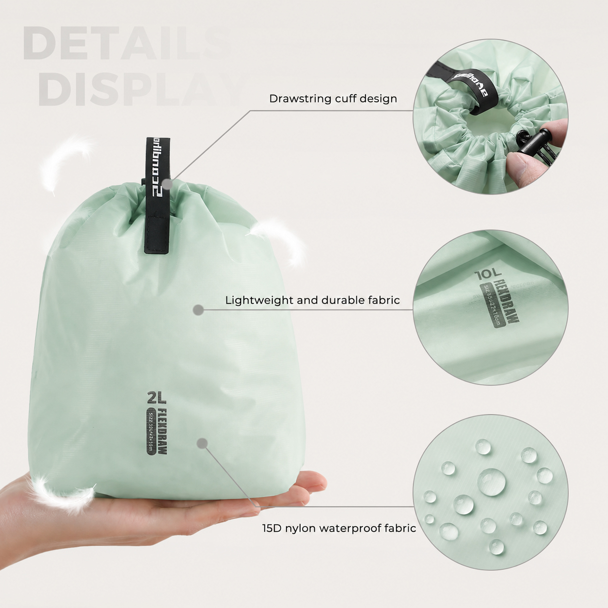 Large Capacity Waterproof Stor - Outdoor Camping Stores 评论和价格