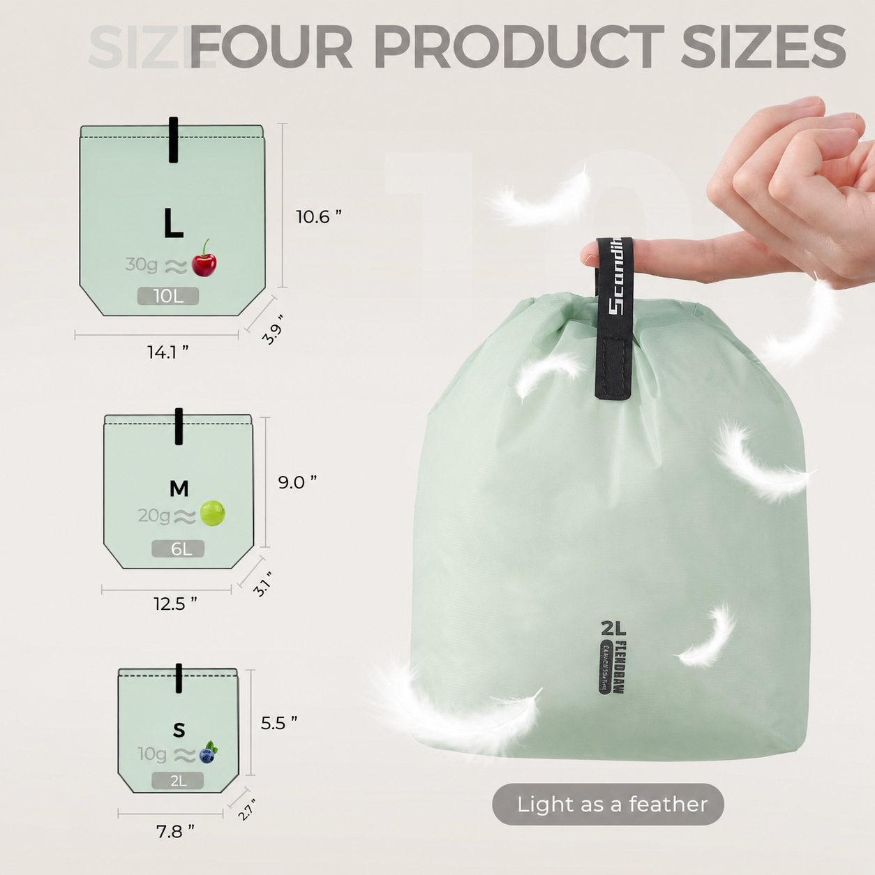 Large Capacity Waterproof Stor - Outdoor Camping Stores 评论和价格