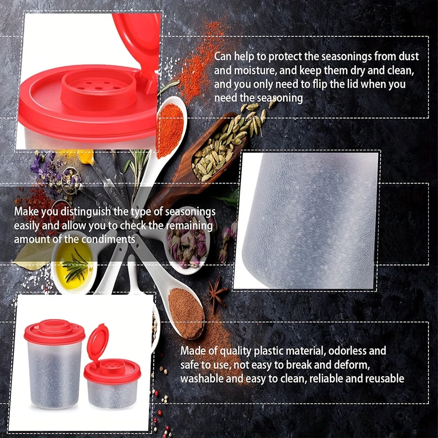 1 Small Salt and Pepper Shaker - Kitchen Outdoor Camping 评论和价格
