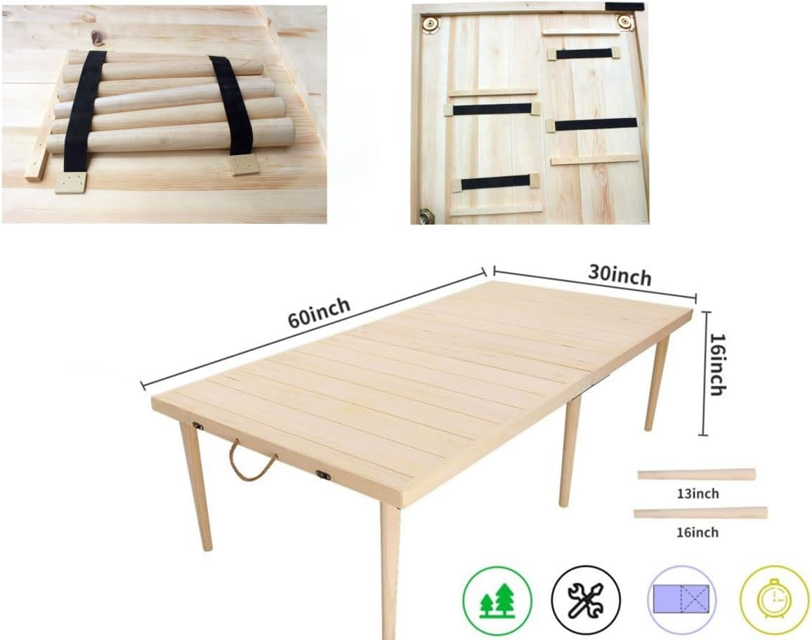 Boho Style Portable Pine Picni - Outdoor Camping Decor Ideas 评论和价格