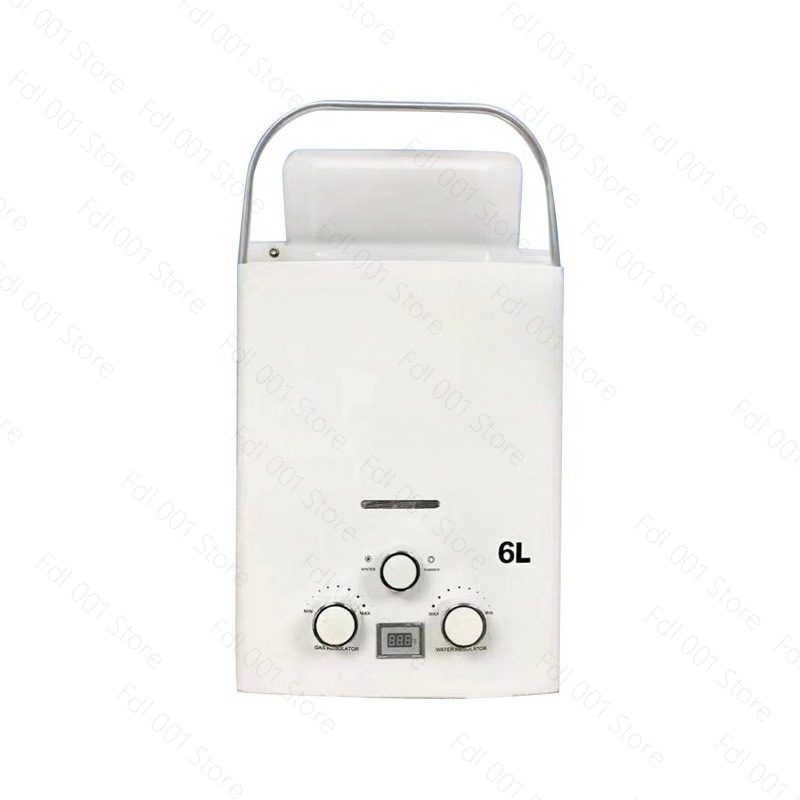 6L Portable Tankless Gas Water - Outdoor Camping Shower 评论和价格