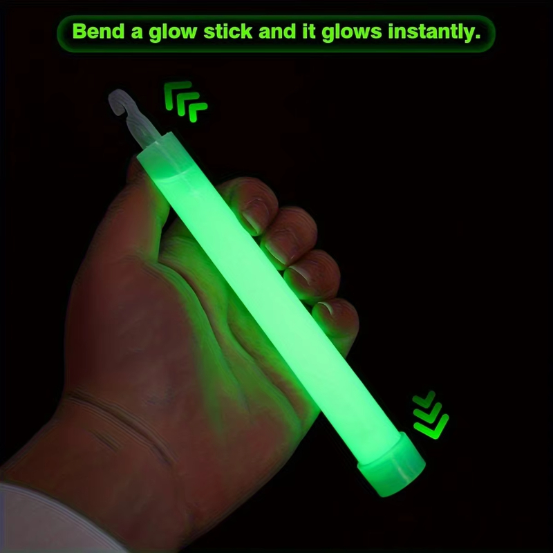 6-12PCS LED Glow Stick with Ho - Glow Sticks Survival 评论和价格