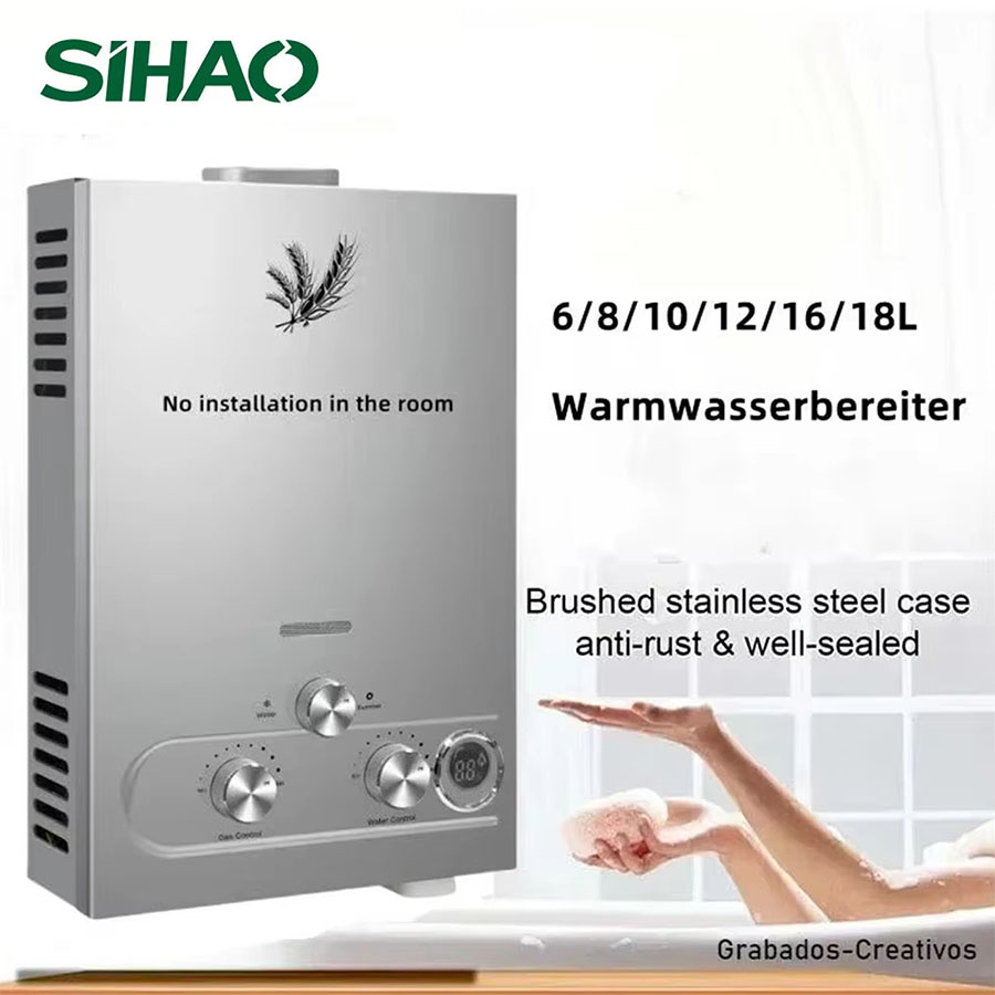 SIHAO 12L 16L 18L GPM LPG Gas  - Kitchen Outdoor Camping 评论和价格