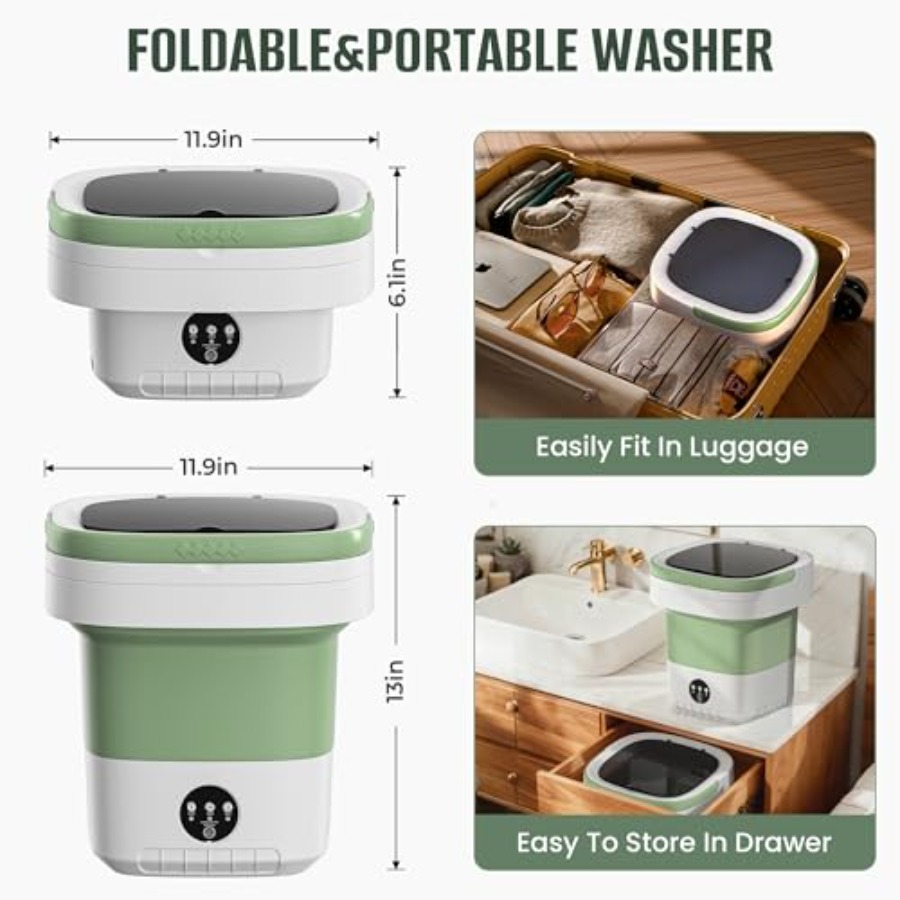16L Foldable Portable Washing  - Camping Quiet 评论和价格