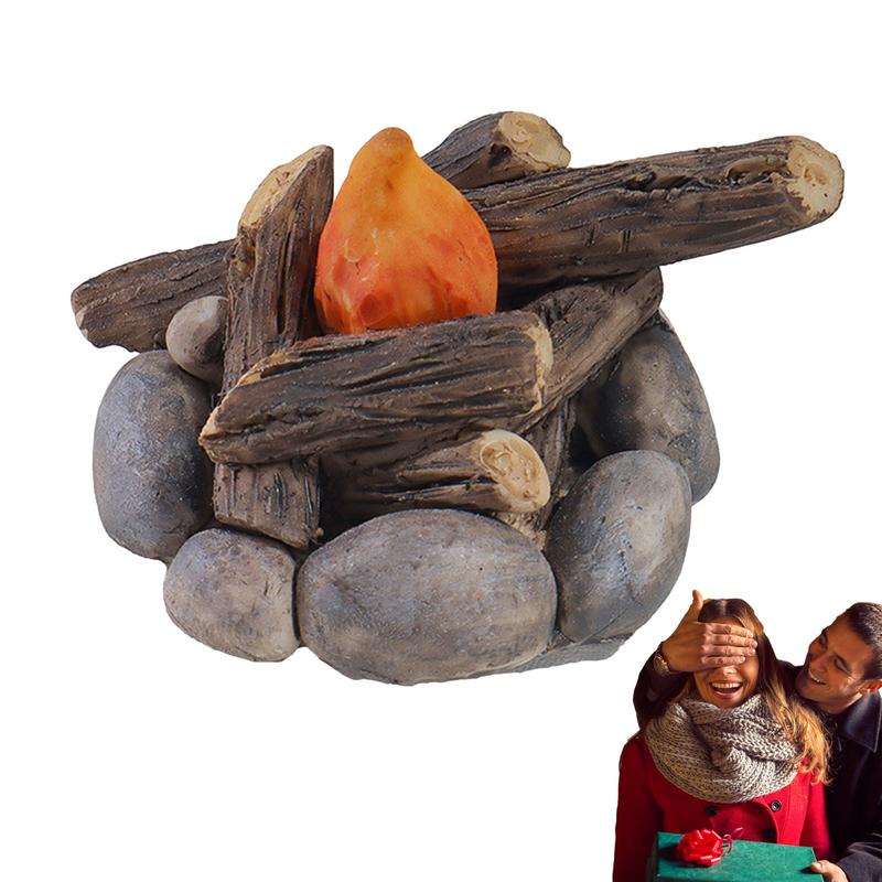 Miniature Campfire Ornament Fi - Camping Quiet 评论和价格