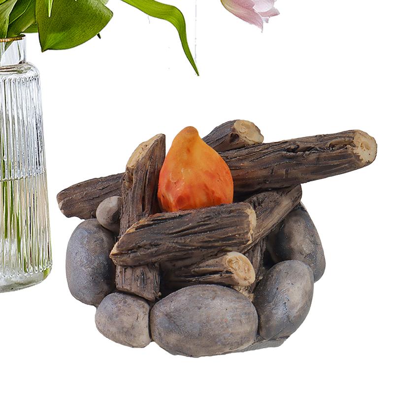 Miniature Campfire Ornament Fi - Camping Quiet 评论和价格
