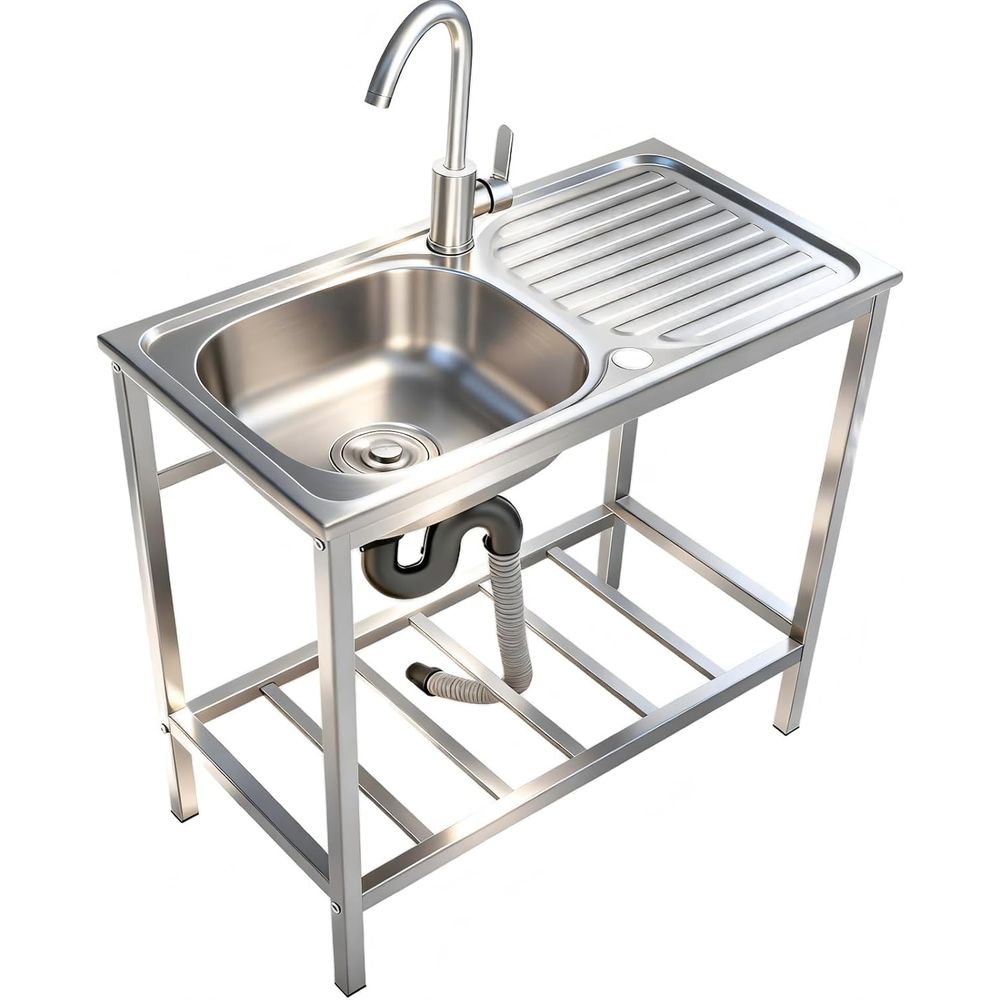 Portable Stainless Steel Laund - Kitchen Outdoor Camping 评论和价格