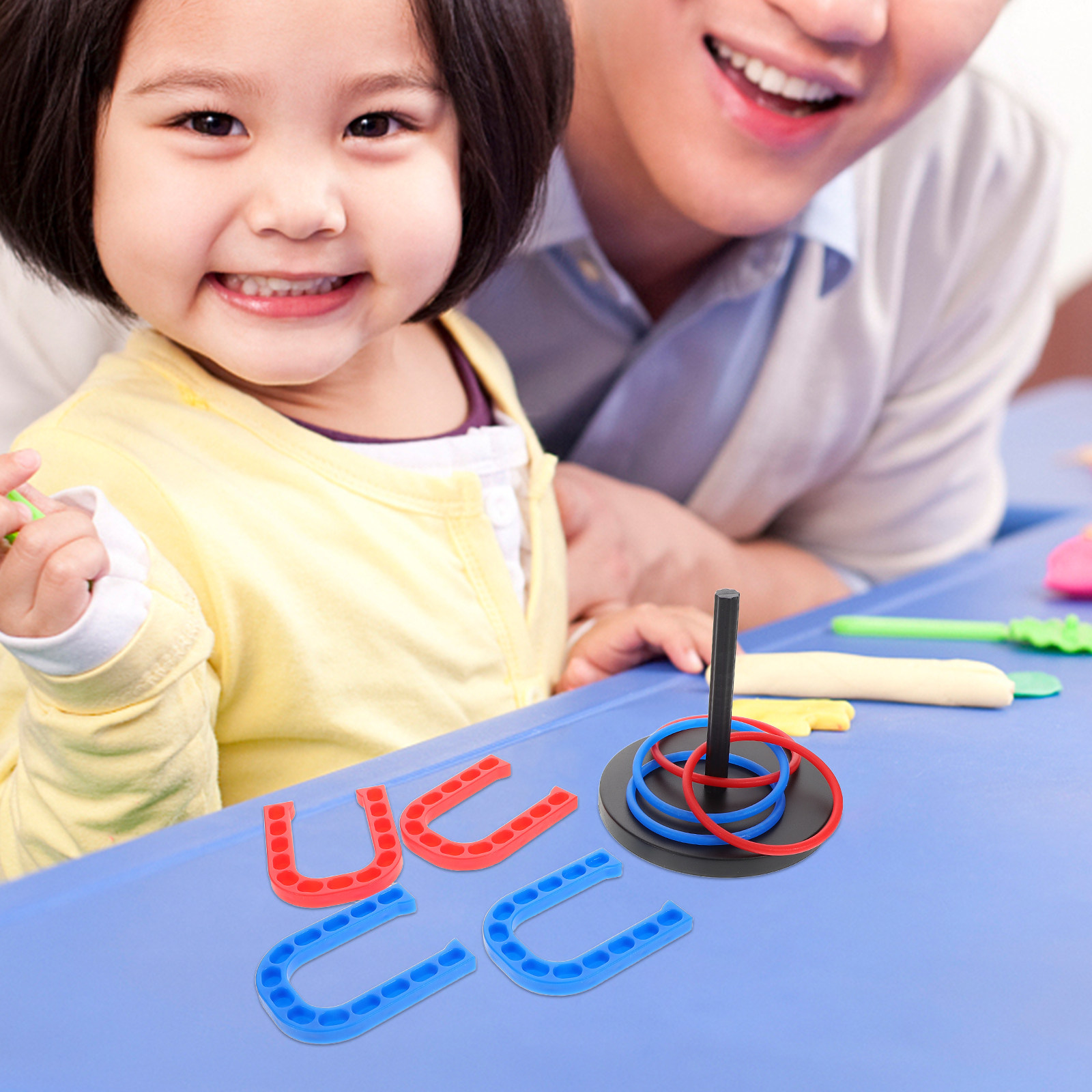 1Set Educational Horseshoe Gam - Outdoor Camping For Kids 评论和价格