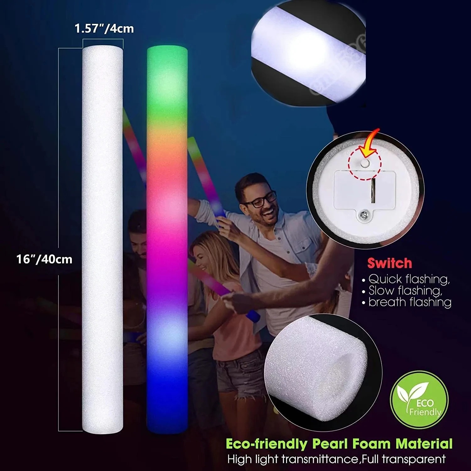 30pcs Customizable LED Glow St - Glow Sticks Survival 评论和价格