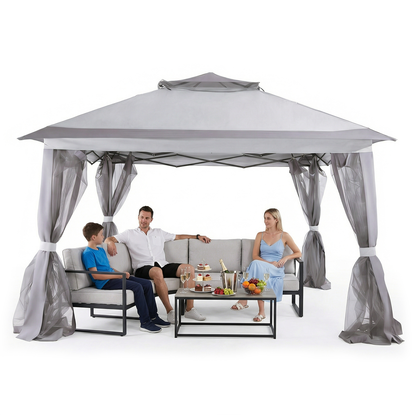 10x10ft Portable Soft Top Gaze - Outdoor Camping Mosquito Net 评论和价格