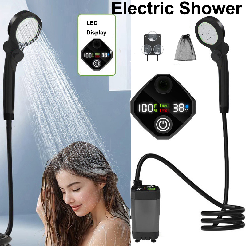 Outdoor Electric Shower Set LE - Outdoor Camping Shower 评论和价格