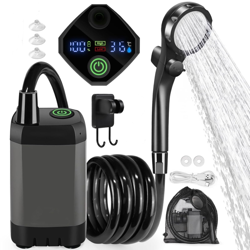 Outdoor Electric Shower Set LE - Outdoor Camping Shower 评论和价格