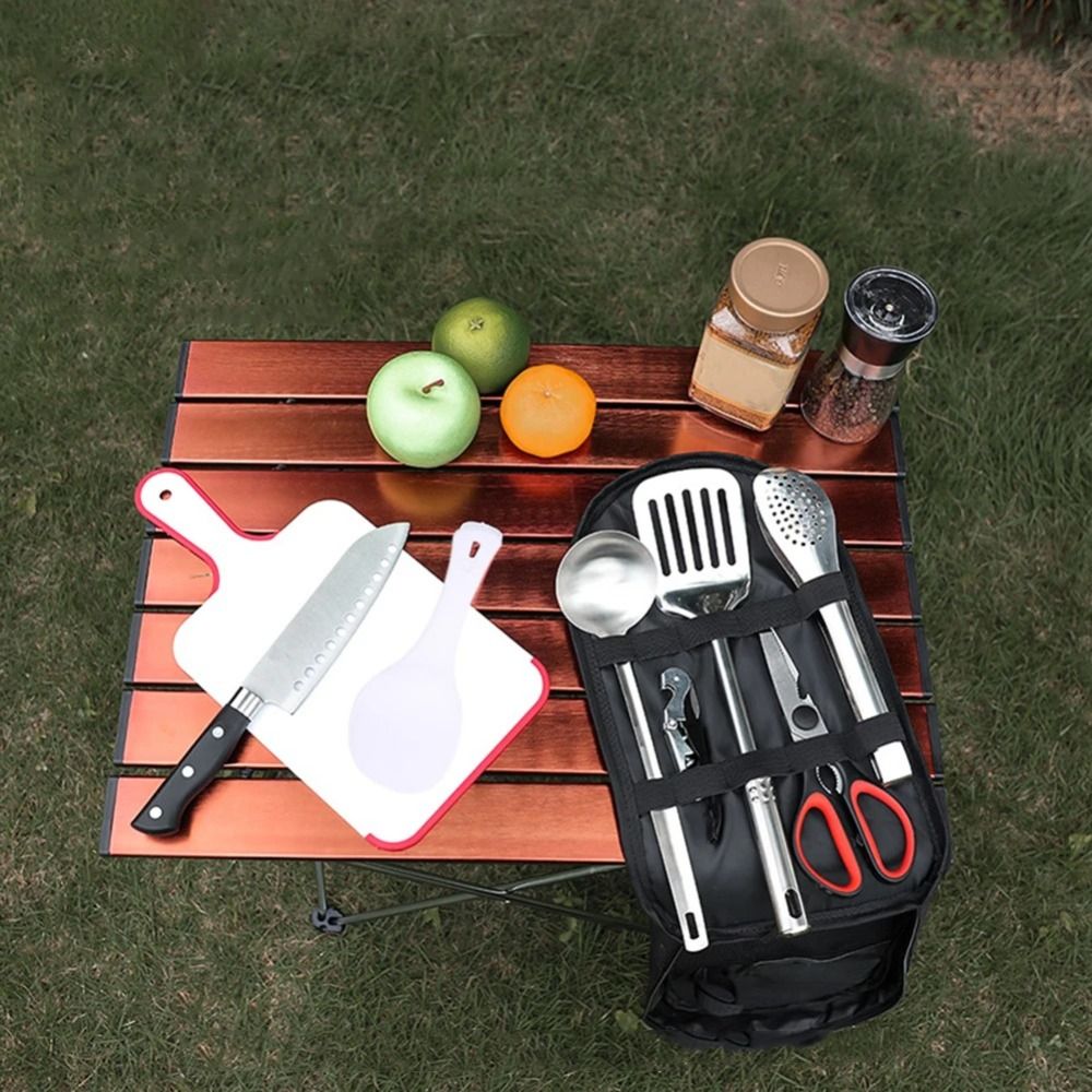2024 Picnic Utensil Set Storag - Outdoor Camping Cooking Equipment 评论和价格