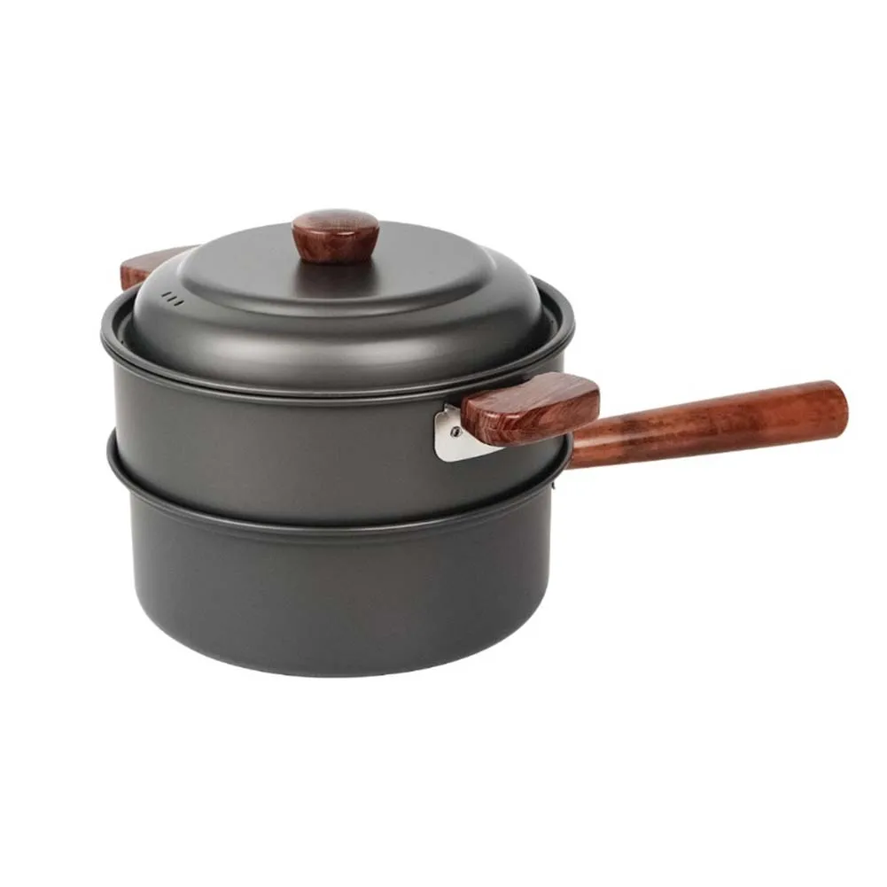 3L Camping Cooking Pot Set Alu - Outdoor Camping Cooking Equipment 评论和价格