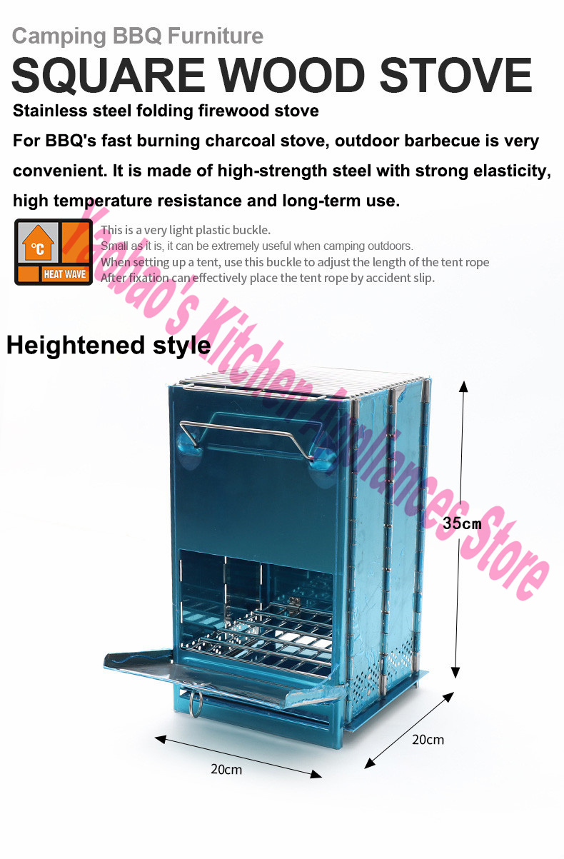 Wood Stove Outdoor Camping Equ - Outdoor Camping Cooking Equipment 评论和价格