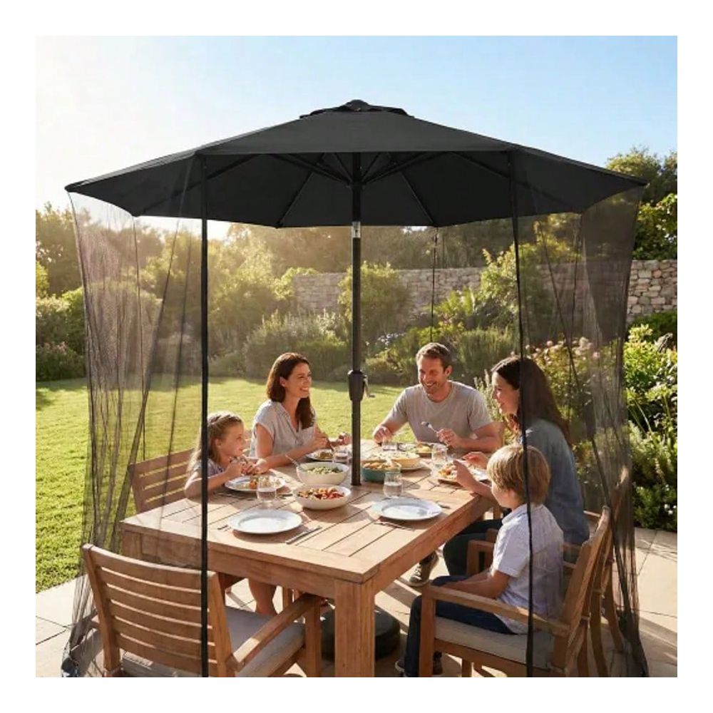 Center Pole Patio Umbrella Wit - Outdoor Camping Mosquito Net 评论和价格