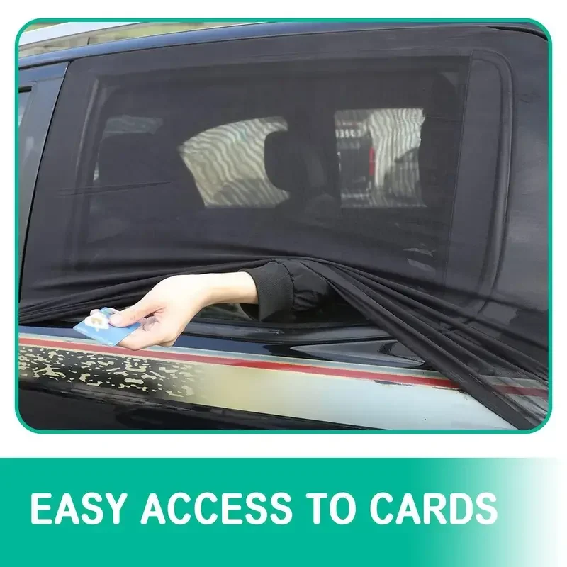 2PCS Car Window Screen Door Co - Outdoor Camping Mosquito Net 评论和价格