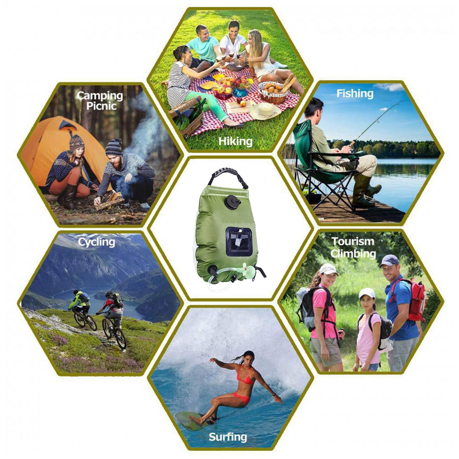 Portable Shower For Camping 5  - Outdoor Camping Shower 评论和价格