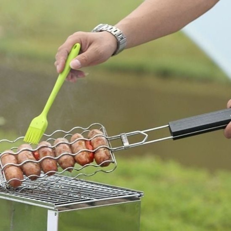 Portable Camping BBQ Grill Com - Outdoor Camping Cooking Equipment 评论和价格