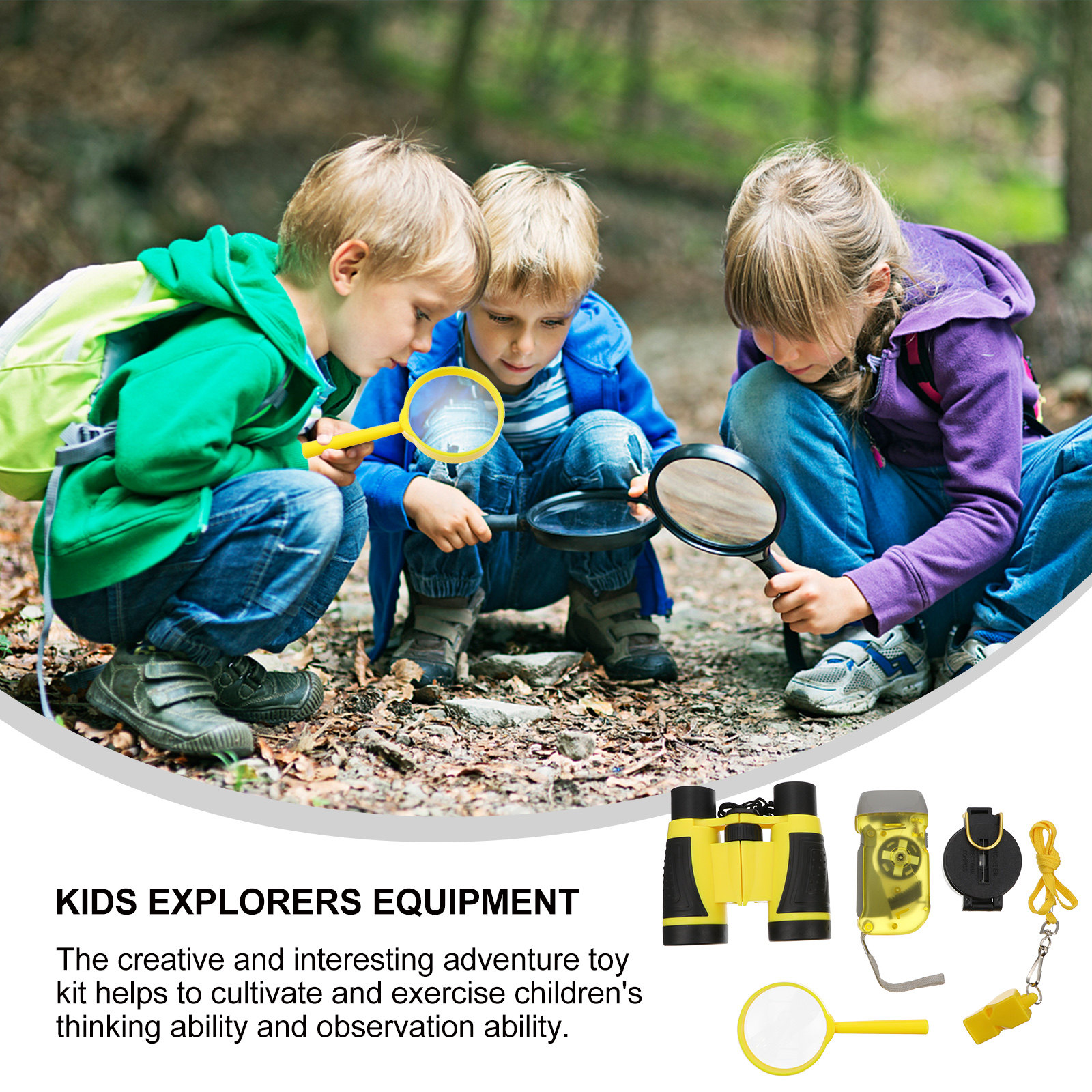 1Set Kids Outdoor Adventure In - Outdoor Camping For Kids 评论和价格