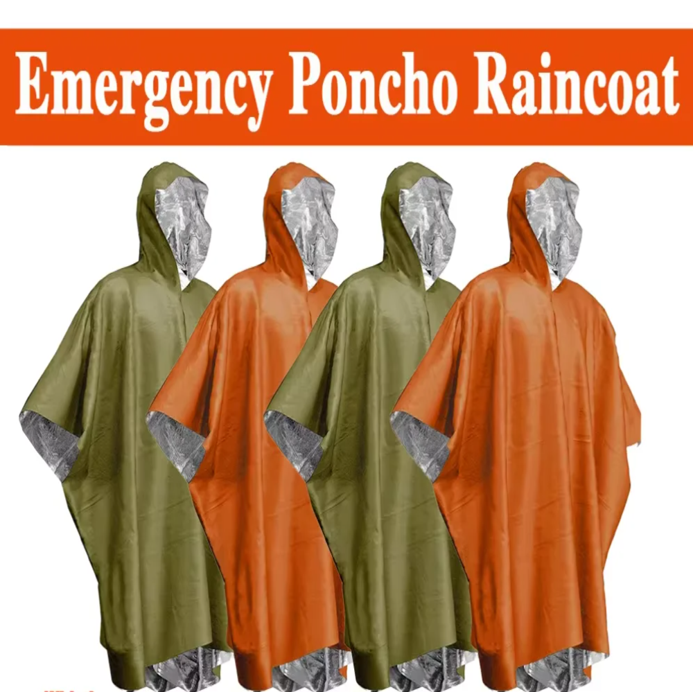 3 In 1 Outdoor Military Rainco - Camping Rain Poncho 评论和价格
