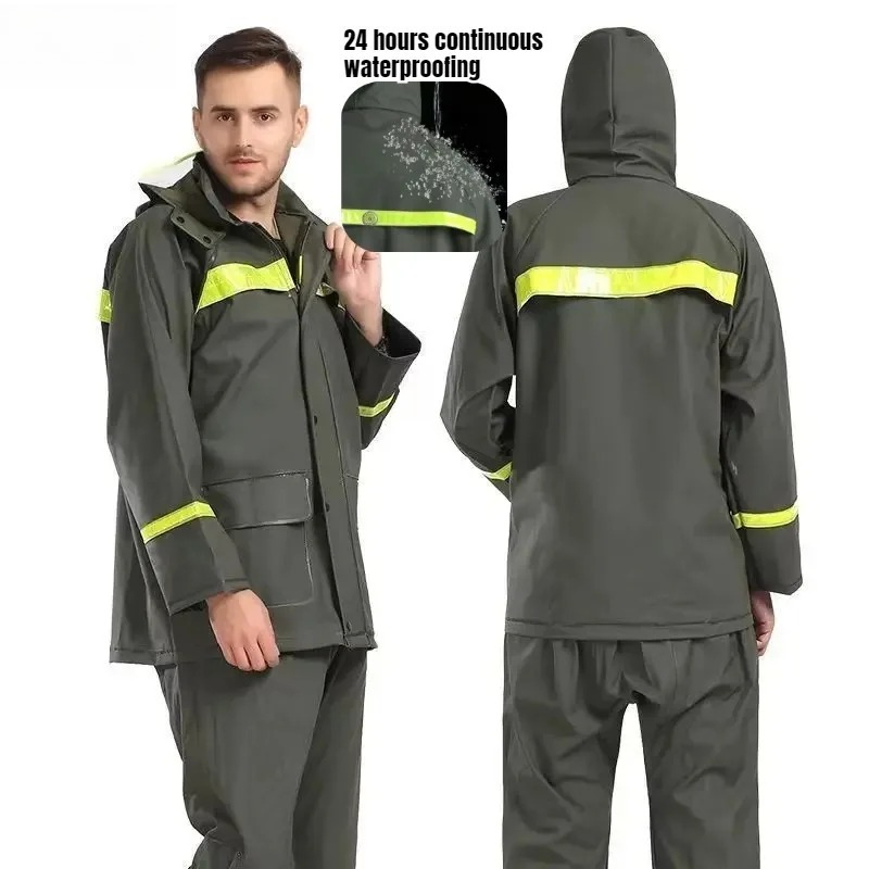 Riding Raincoat and Rain Pants - Camping Rain Poncho 评论和价格