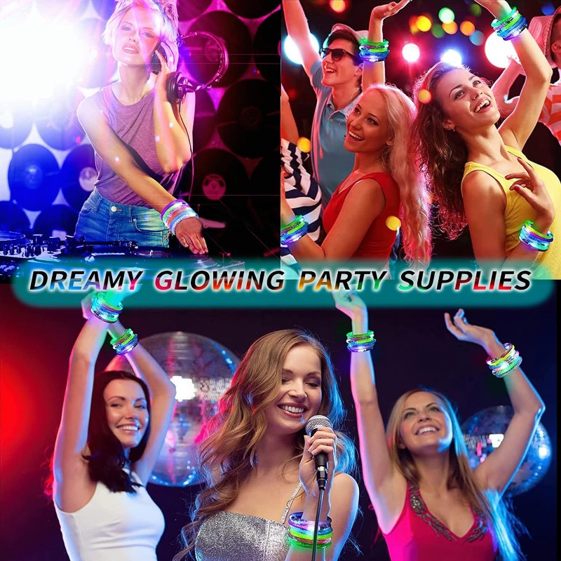 1-100PCS Halloween LED Acrylic - Glow Sticks Survival 评论和价格