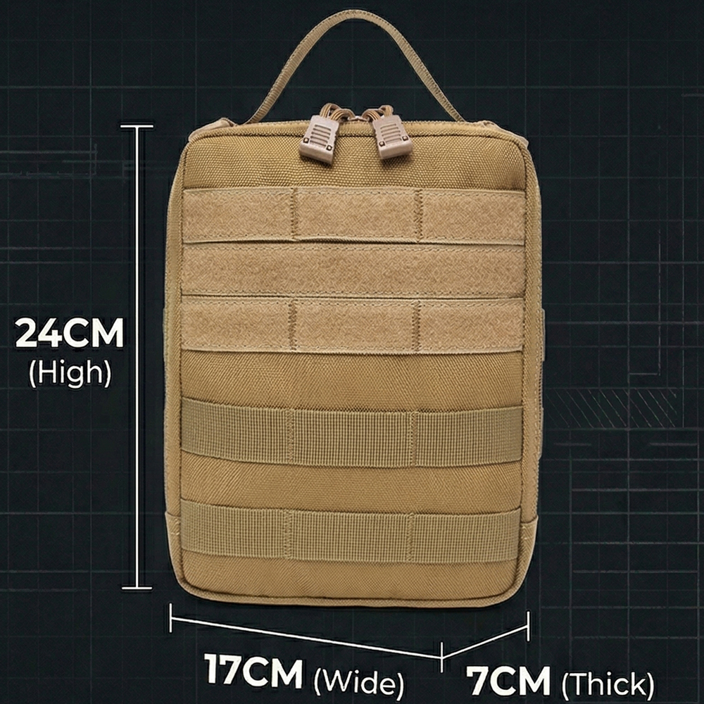 Tactical MOLLE First Aid Pouch - Outdoor Camping Stores 评论和价格