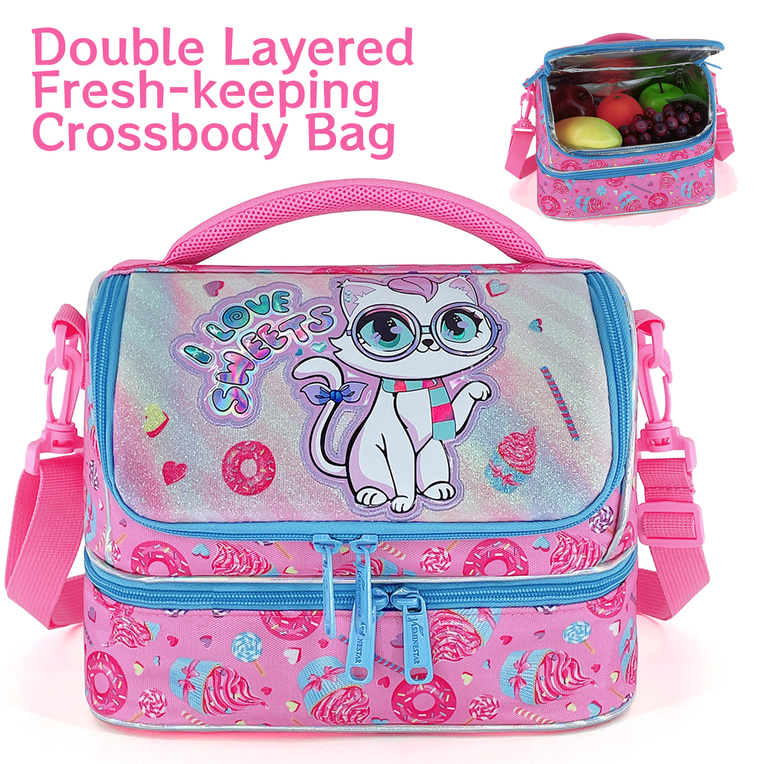 Lunch Bag for Kids Large Capac - Outdoor Camping For Kids 评论和价格