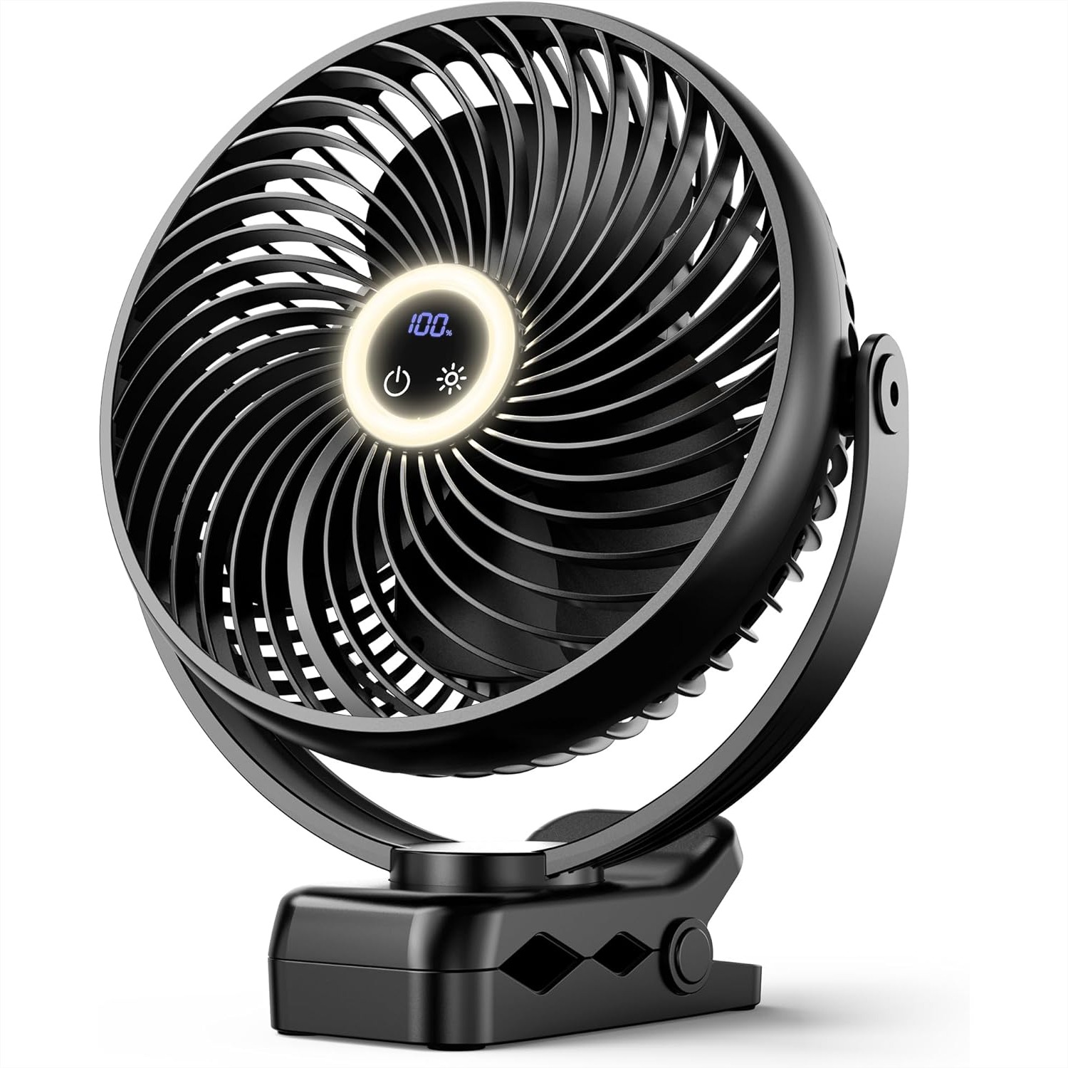 10000mAh Portable Clip On Fan  - Camping Quiet 评论和价格
